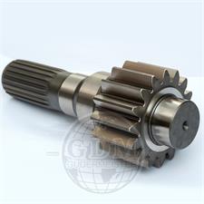 0007701140, 7701140, 770114, 770114.0, Pinion Shaft GUDERMEISTER, Detail for combines Claas Lexion 540, 560, 570, 580, 600, 670, 760 
